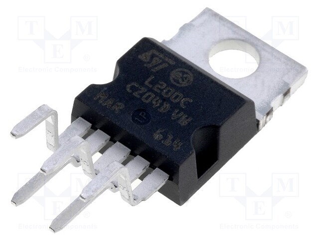 IC: voltage regulator; adjustable; 2.8÷36V; 2A; TO220-5; THT