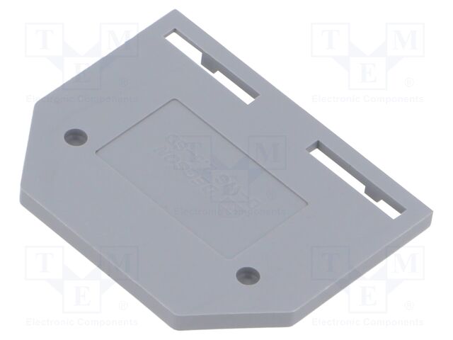 Separating plate; grey