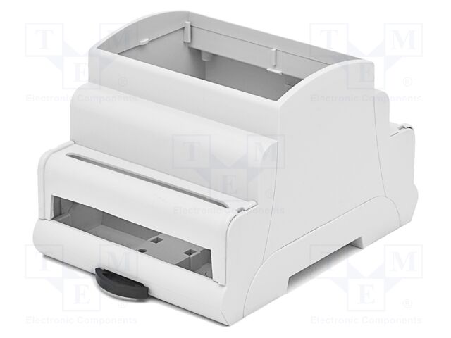 Enclosure: for DIN rail mounting; No.of mod: 4