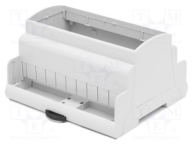 Enclosure: for DIN rail mounting; No.of mod: 6