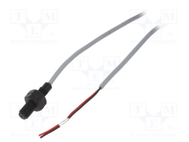 Reed switch; Pswitch: 10W; Ø8x31.2mm; Connection: lead 2m; 500mA