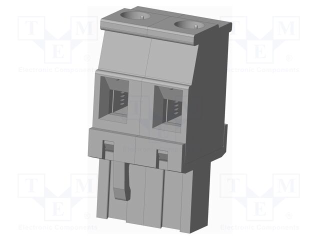 Connector: pluggable terminal block; plug; female; angled 90°