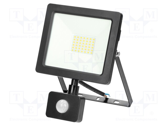 Lamp: LED flood light; 30W; 4000K; CRImin: 80; IP44; 2300lm; 230VAC