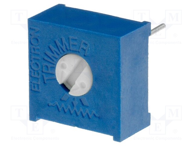 Potentiometer: mounting; single turn,horizontal; 20kΩ; 500mW