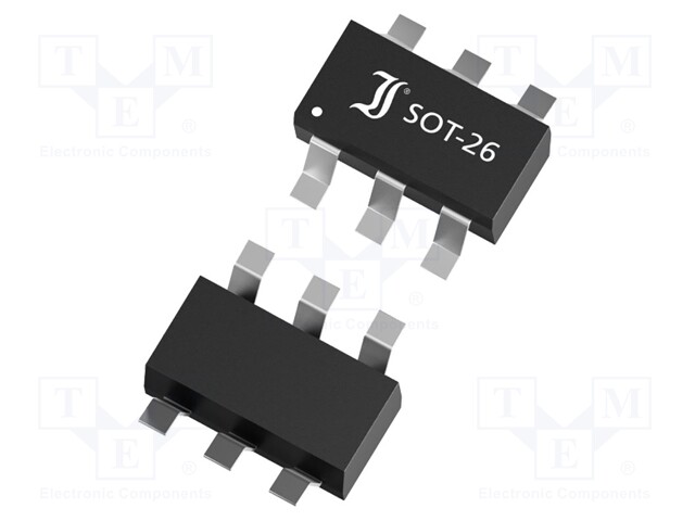 Diode: TVS array; SOT26; Features: ESD protection; Ch: 4; reel,tape