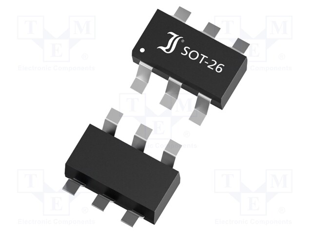Transistor: NPN / PNP; bipolar; 45V; 0.5A; 300mW; SOT26