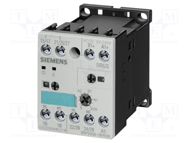 Timer; 0,05s÷100h; SPDT; 250VAC/3A; Usup: 110÷240VAC; 24VDC; DIN