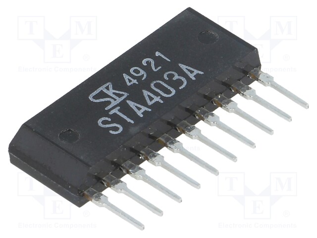 Transistor: NPN x4; bipolar; Darlington; 100V; 4A; 4W; SIP10