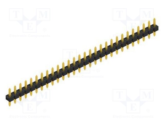 Connector: pin strips; pin header; male; PIN: 28; 2.54mm; THT; 1x28