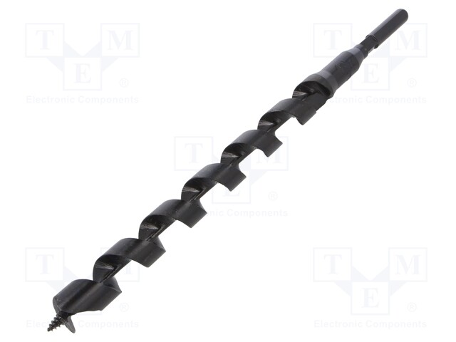 Drill bit; wood; Ø: 20mm; Overall len: 300mm; HSS; 1pcs.
