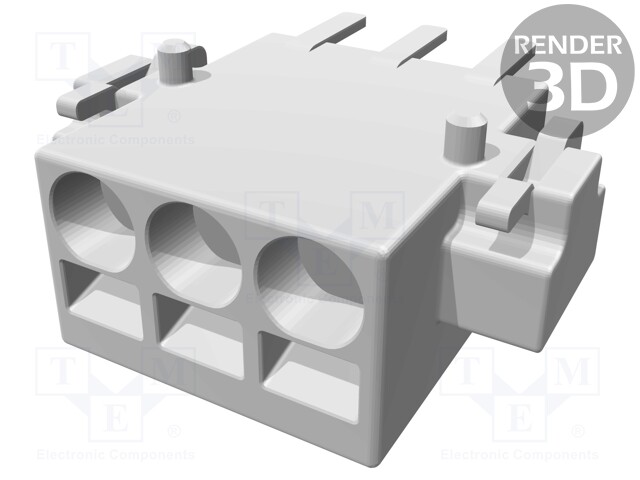 Connector: wire-board; female; PIN: 3; 2.54mm; Series: har-flexicon