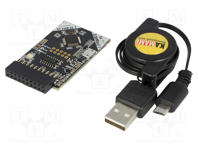 Programmer: microcontrollers; ARM; USB; 1.65÷3.6VDC