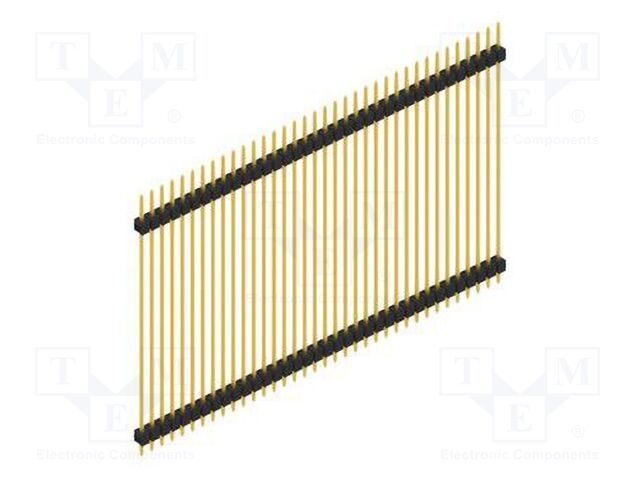 Connector: pin strips; pin header; male; PIN: 36; 2.54mm; THT; 1x36