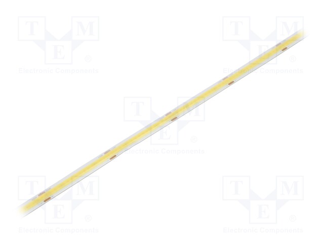 COB LED tape; white cold; 24V; LED/m: 320; 8mm; IP20; 8W/m; bendable