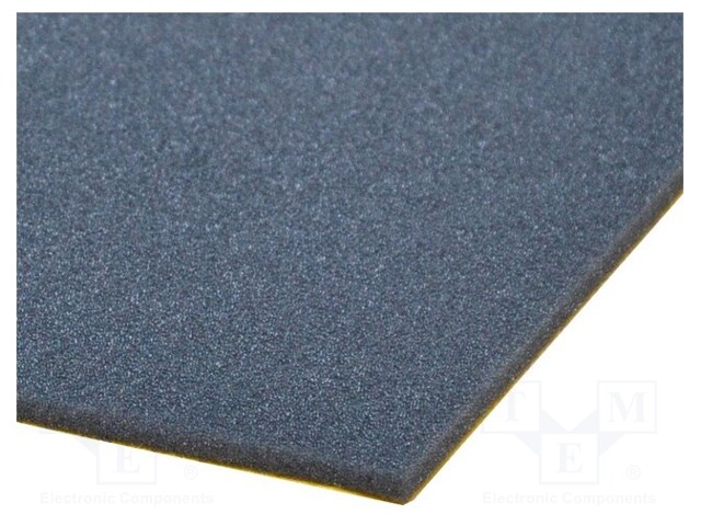 Sound absorbing sponge; 1000x500x5mm; self-adhesive