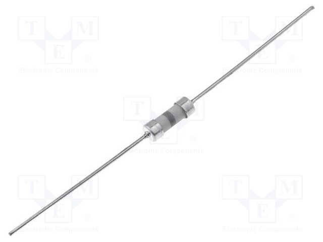 Fuse: fuse; quick blow; 100mA; 250V; axial; 3x8,4mm