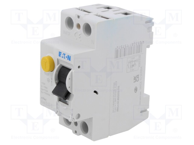 RCD breaker; Inom: 80A; Ires: 300mA; Poles: 2; 415VAC; IP20; -25÷40°C