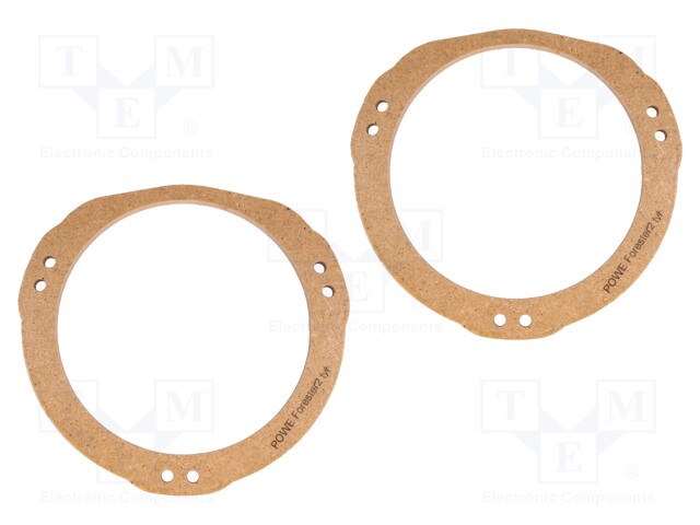 Spacer ring; MDF; 130mm; Subaru; impregnated,varnished