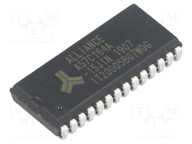 SRAM memory; SRAM,asynchronous; 8kx8bit; 4.5÷5.5V; 15ns; PDIP28