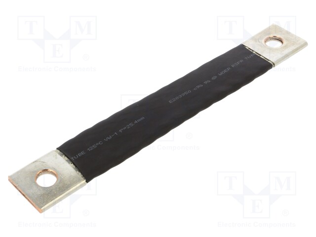 Braids; tape; 70mm2; Ø1: 13mm; Ø2: 13mm; L: 200mm; max.105°C; 20kV/mm