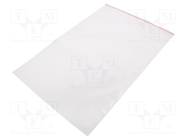 Self-seal bag; L: 340mm; Width: 240mm; Pcs: 100; Thick: 45um