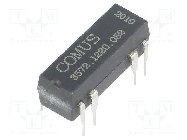 Relay: reed; DPST-NO; Ucoil: 5VDC; 500mA; max.150VDC; 10W; THT; DIP14