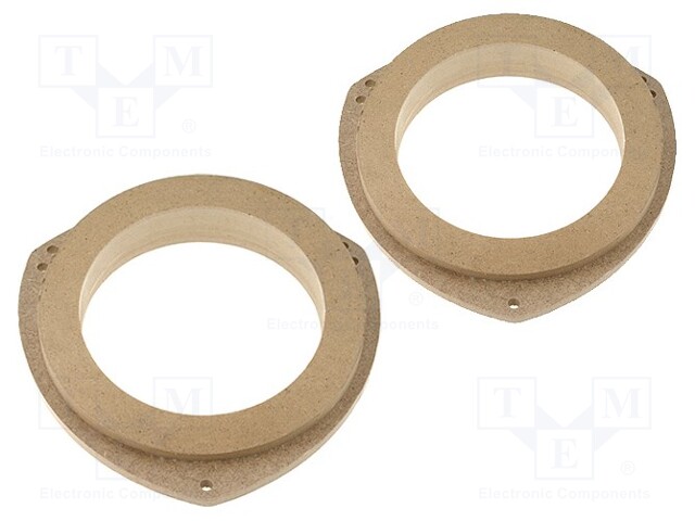 Spacer ring; MDF; 130mm; Opel; impregnated,varnished