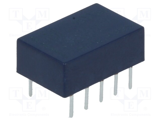 Relay:electromagnetic;(MOQ 50tk.);DPDT;Ucoil:12VDC;miniature;Series:TQ