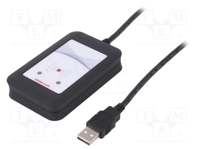 RFID reader; 4.3÷5.5V; Bluetooth Low Energy; USB; antenna; 120mA