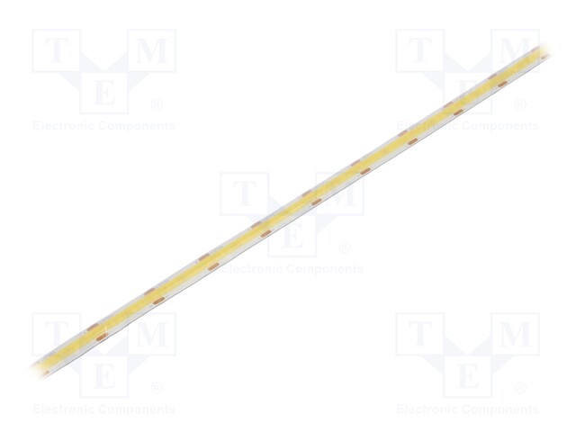 COB LED tape; white cold; 12V; LED/m: 320; 8mm; IP20; 8W/m; bendable