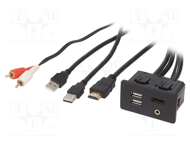 USB/AUX adapter; Ford