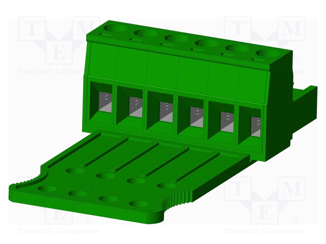 Connector: pluggable terminal block; plug; female; straight; 5mm