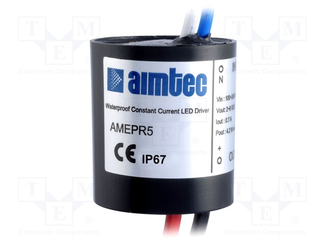 Pwr sup.unit: switched-mode; LED; 4.32W; 5÷12VDC; 0.36A; 90÷264VAC