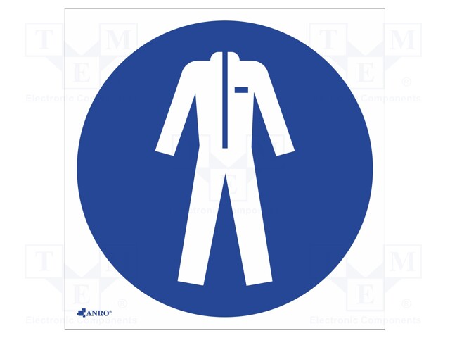 Safety sign; regulatory; Mat: self-adhesive folie; W: 200mm