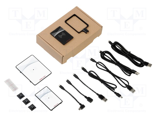 RFID reader; 65.5x45.5x4mm; Bluetooth,NFC,USB; 4.3÷5.5V; 135mA