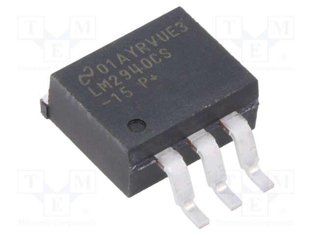 IC: voltage regulator; LDO,fixed; 15V; 1A; TO263-3; SMD; 0÷125°C