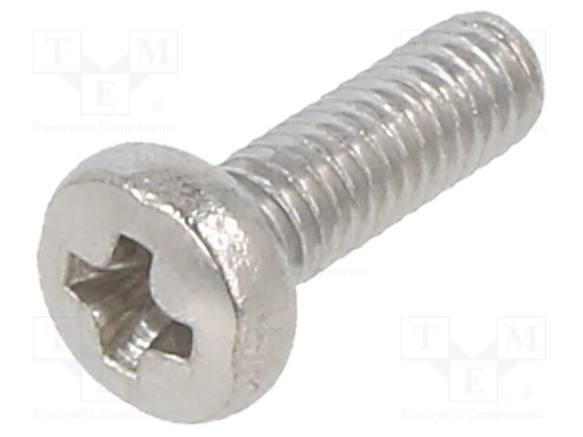 Screw; M2,5x8; DIN: 7985; Head: cheese head; Phillips