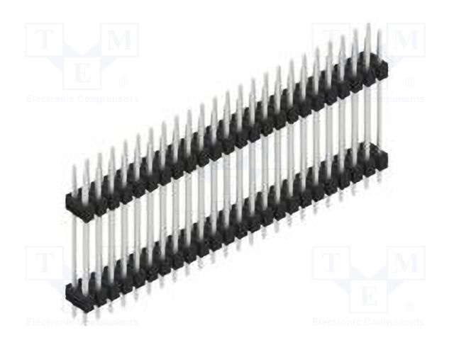 Connector: pin strips; pin header; male; PIN: 48; 2.54mm; THT; 2x24