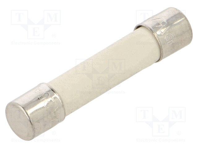Fuse: fuse; time-lag; 25A; 250VAC; ceramic,cylindrical; 6.3x32mm