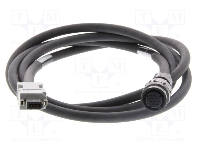 Cable: servo drive; Standard: Omron; Accurax G5; 30m; signal; 15kW