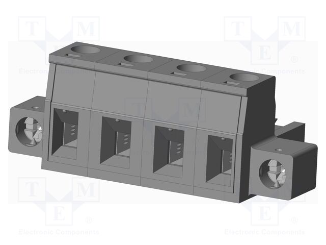 Connector: pluggable terminal block; plug; female; straight; grey