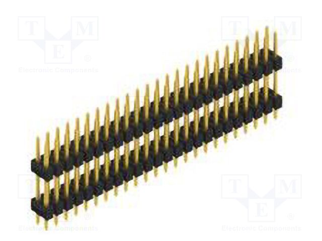 Connector: pin strips; pin header; male; PIN: 48; 2.54mm; THT; 2x24