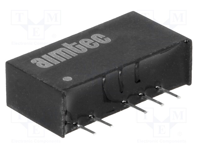 Converter: DC/DC; 1W; Uin: 4.5÷5.5V; 5VDC; Iout: 200mA; SIP7; 2.2g