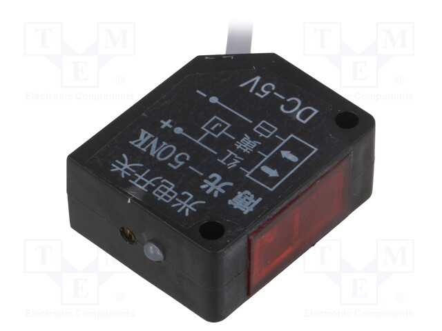 Sensor: distance; infrared; 5VDC; digital; Channels: 1