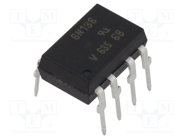 Optocoupler; THT; Channels: 1; Out: transistor; Uinsul: 5.3kV; 1Mbps