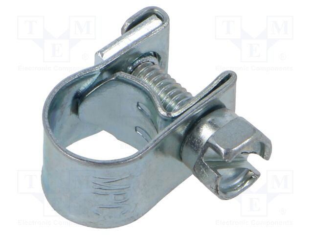T-bolt clamp; W: 9mm; Clamping: 7÷9mm; zinc plated steel; Mini; W1