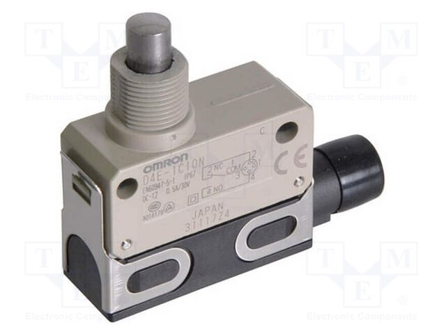 Limit switch; NO + NC; 5A; max.250VAC; max.250VDC; IP67; -10÷80°C