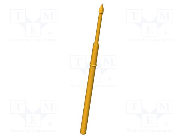 Test needle; Operational spring compression: 8mm; 5A; Ø: 1.3mm