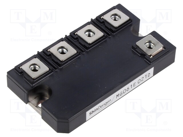 Bridge rectifier: three-phase; 1.6kV; 150A; screw; module; MG061