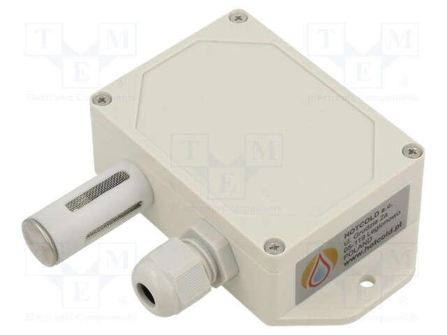 Converter: humidity; Range: 0÷100% RH; 24VDC; 112x62x32mm; IP65